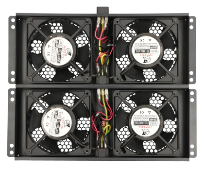 Akcesorium do szafy RACK ExtraLink  Wentylator do szaf 19" 230V 350x320x50mm (czarna)